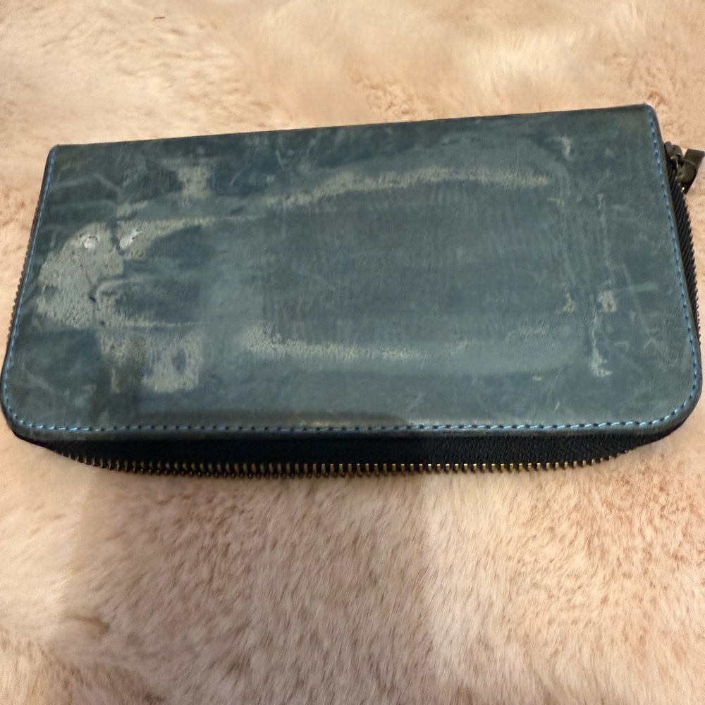 Source Unknown Blue Backpack Casual Style With Ma… - image 3